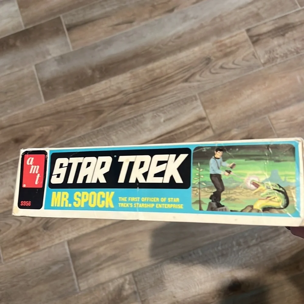 Star Trek Mr Spock 1968 Plastic Model Kit #S956. BOX ONLY Made in the USA by AMT - Picture 5 of 13
